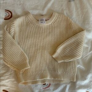 Zara baby sweater